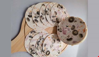 Chicken and mushrooms cold cuts